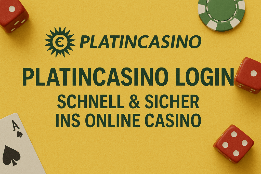 PlatinCasino Login – So einfach meldest du dich an